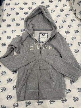 Gilly Hicks Grey Zip-up Jacket